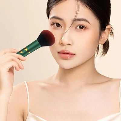 Makeup Brush Electric Vibrating Massage Long-lasting Natural Foundation Contouring Facial Makeup Brushes Cosmetic Tools USB