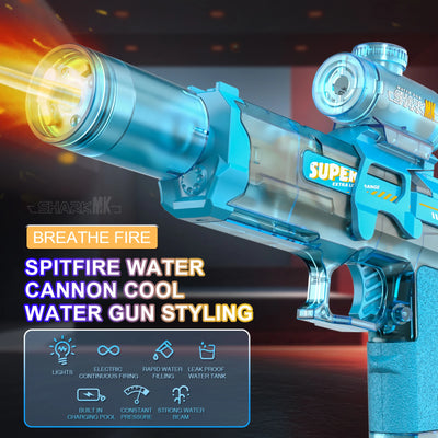 Electric Water Guns For Adults Powerful Squirt Automatic Water Suction Water Blasters Summer Outdoor Beach Toy For boys Kid Gift