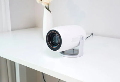 Original Lenovo Xiaoxin 100M Projector Auto Focus Wifi6 Smart Home Theater Support 4K HD Portable 400ANSI Projector Android 12