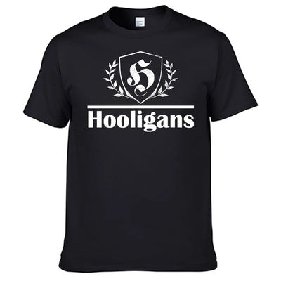 Hooligans T Shirt 100% Cotton Men Shirt Top Sales