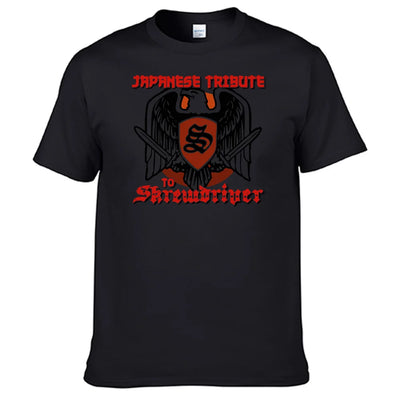 Band Skrew drivers T Shirt 100% Cotton Men Shirt N017