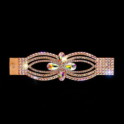 Belly Dance Necklace Rhinestone Female Adult High-End Stage Profession Performance Competition Accessories Dance Jewellery