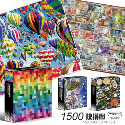 2000 Pieces Jigsaw Puzzle Various Landscape Patterns Jigsaw Puzzle Educational Toy for Kids Children 's Games Christmas Gift