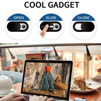 Laptop Webcam Cover Slide 12 Pack, Ultra Thin Laptop Camera Cover Slide for MacBook, iPhone, Computer, Laptop, Dell, PC