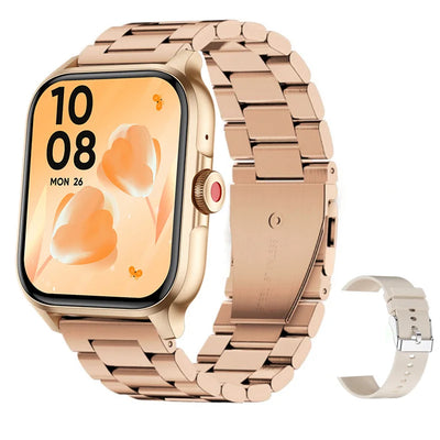2025 New QX5 Smart Watch Heart Rate Monitor Music Control Sports Waterproof Smart Watch for Men Women Smartwatch