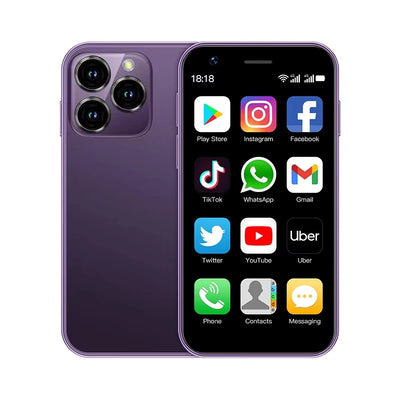 The smart phone in your pocket! SOYES XS16 3-inch Android 8.1 Mini Phone 4G Network Dual SIM Card 3+64G Memory with Play Store