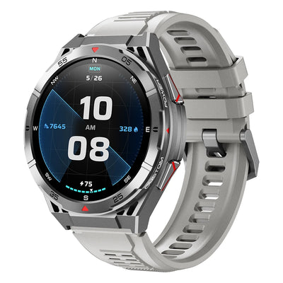 Smart Watch Men AMOLED HD Screen 466*466 Bluetooth Call GPS Posotion Compass Heart Rate Monitor 3ATM Waterproof Sport Smartwatch