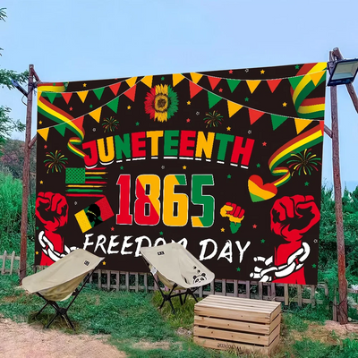 Juneteenth Decoration Background Backdrop African American Famous People Banner School Classroom Bulletin Board Decoration