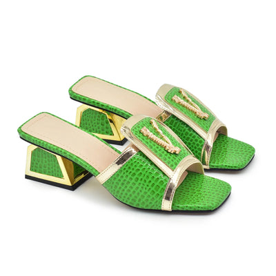New Fashion Elegant Women Shoes Slip on Open Toe Shoes for Wedding Women Plus Size Women Shoes 43 Luxery Nigerian Party Pumps