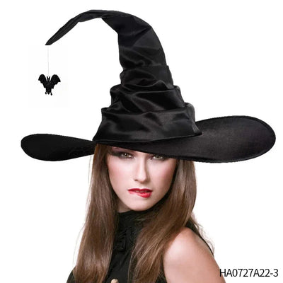 Holiday Party Supplies Halloween Witch Hats Makeup Costumes Props Halloween Decorations for Home День Рождения Декор Witch Hat