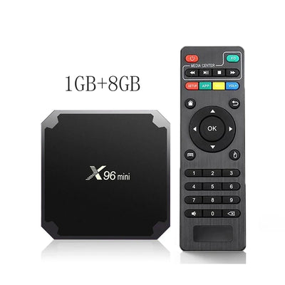 X96Mini Amlogic S905W Smart TV box  Android 9.0 Smart TV Box Support 4K H.265 HEVC AV1 HDR10 X96mini Home Theater TV