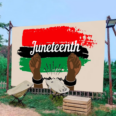 Juneteenth Decoration Background Backdrop African American Famous People Banner School Classroom Bulletin Board Decoration