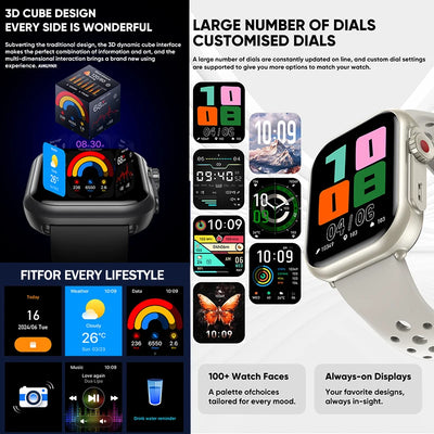 2025New For XIAOMI IOS Watch Ultra2 Smart Watches Women 1000mAh 1.85