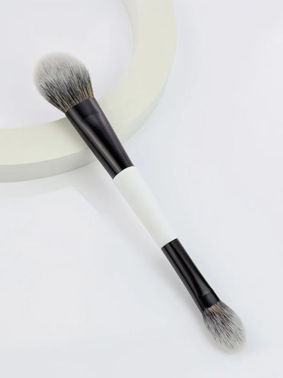 4 Double-Headed Makeup Brushes, Multi-Functional Makeup Brush, Blush Brush, Foundation Brush, Loose Powder Brush, Highlight Brush, Nose Shadow Brush, Concealer Brush, Blush Brush, Gift for Ladies and Girls