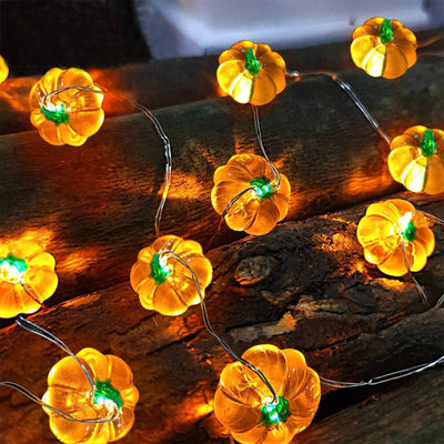 1/2/3M Portable USB Halloween Party Decoration For Home bar Atmosphere Decor Pumpkin Horror Eyeballs LED String Lights  2025