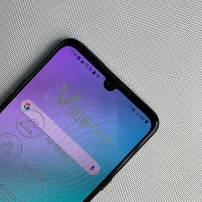Original LG V50S V510N 5G Mobile Phone NFC 8GB RAM 256GB ROM 12MP+13MP+32MP OLED 6.4 Snapdragon 855 Octa-Core Android SmartPhone