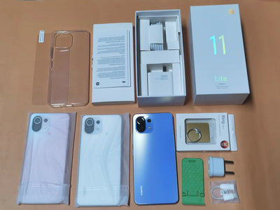 Global rom redmi Xiaomi 11 Lite 5G 8G 256G 8G 128G smartphone Qualcomm Snapdragon 780G  6.55inchs2400x1080 Android used phone