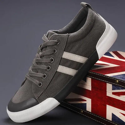 Vulcanize Shoes Men Breathable Leisure Shoes For Men Lightweight Flat Casual Canvas Sneaker Men zapatos