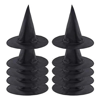 Holiday Party Supplies Halloween Witch Hats Makeup Costumes Props Halloween Decorations for Home День Рождения Декор Witch Hat