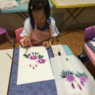 Decoration Art Supplies DIY Crafts Rice paper Painting Scroll Blank Hanging Scroll Calligraphy Mounting Drawing Canvas Scrolls