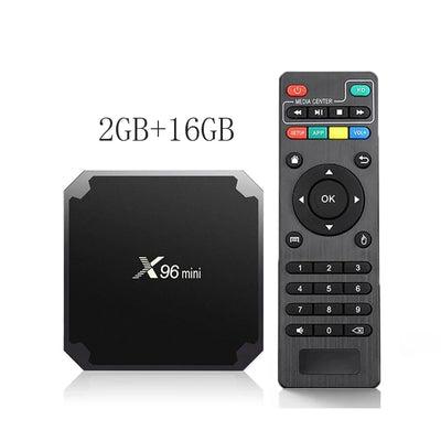X96Mini Amlogic S905W Smart TV box  Android 9.0 Smart TV Box Support 4K H.265 HEVC AV1 HDR10 X96mini Home Theater TV