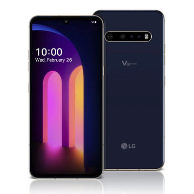 Original LG V60 ThinQ 5G Mobile Phone V600VM V600TM 8GB+128GB NFC P-OLED 6.8'' 64MP+13MP+10MP Snapdragon865 Octa-Core SmartPhone