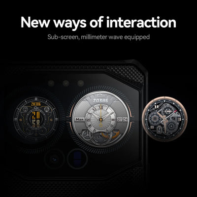 IIIF150 B3 Rugged Phone Dual Display 20GB RAM 256GB ROM 100MP Camera Ultra-Thin Rugged Smartphone 10800mAh G96 Android 14