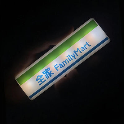 Coffee Shop Magnetic Fridge Stickers Creative Convenience Store Light Signs Home Decorative Ornaments 711 Luminous Light Boxes