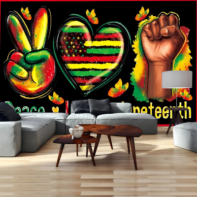 Juneteenth Decoration Background Backdrop African American Famous People Banner School Classroom Bulletin Board Decoration