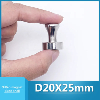 D16x20Neodymium Strong Magnetic Nails Metal Strong Magnetic Thumbnails Magnetic Fridge Pastes D20x25Magnet  Thumbtack D25x30
