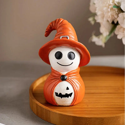 Halloween Themed Halloween Desktop Decoration Model Handicraft Spooky Creat Resin Ornaments Display Funny Doll