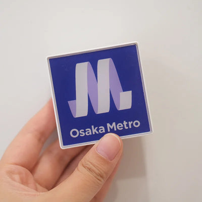 Japanese Magnetic Fridge Stickers Light Signs Tokyo Osaka Luminous Light Box Creative Refrigerator Sticker Magnets Home Decor