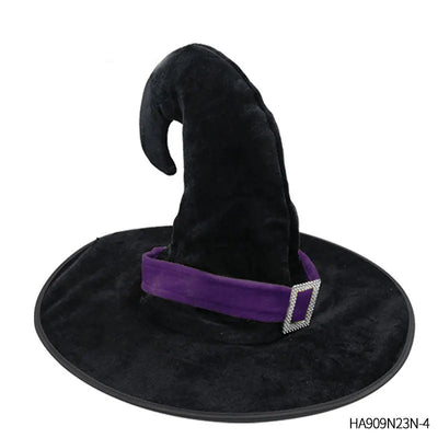 Holiday Party Supplies Halloween Witch Hats Makeup Costumes Props Halloween Decorations for Home День Рождения Декор Witch Hat