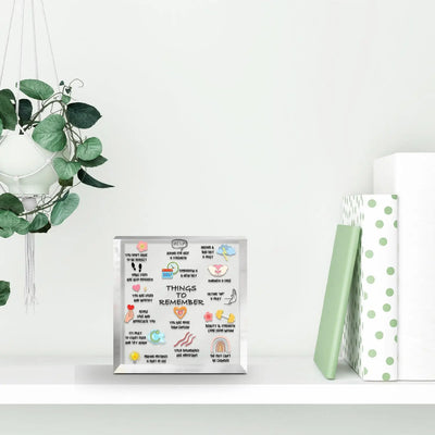 Inspirational Motivational Gifts, Mental Health Gifts, Psychology Decorations for Corner Counseling, Psychology Decor Sign
