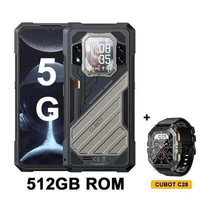 Rugged Smartphone 5G CUBOT KINGKONG X, Up to 32GB RAM+256/512GB ROM,120Hz Screen, 10200mAh,  WiFi 6,Add to Cart