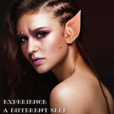 Halloween Latex Elf Ears Ghost Festival Party Demon Witch Dress Up Ears Trick Or Treat Kids Happy Halloween Day 2025
