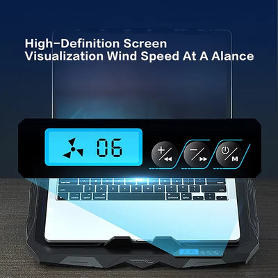 Laptop Cooling Pad,Laptop Cooler with 4 Quiet Fans for 12