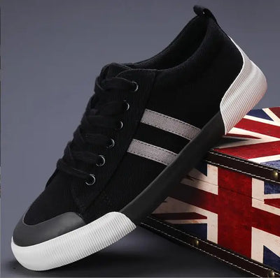 Vulcanize Shoes Men Breathable Leisure Shoes For Men Lightweight Flat Casual Canvas Sneaker Men zapatos