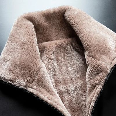 Men Winter Windproof Warm Thick Fleece Jacket Men Fashion Casual Coat Men Autumn Brand Outwear Outdoor Classic Jacket Men