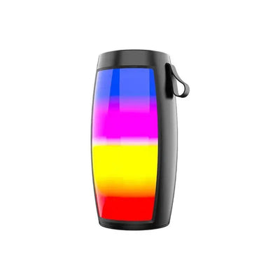 Lanfy# BT-1202 Portable Bluetooth Speaker with Colorful 360 LED Light Show