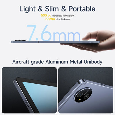 【World Premiere】Ulefone Tab A11 Tablet, 11‘’ ,Up to 12GB RAM (6+6) 128GB/256GB ROM, Unisoc T620, Android 14, 8800mAh 4G Tablet