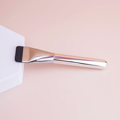 Ultra Thin Foundation Brush Lightweight and Thin Face Contour Brush Flat Contour Brush Blending Foundation Cream Makeup Brushes