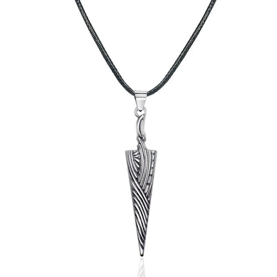 Game Hollow Knight Bone Nail Logo Necklace Jewelry Gift For Women Men Game Fans Alloy Metal Trinket Wholesale