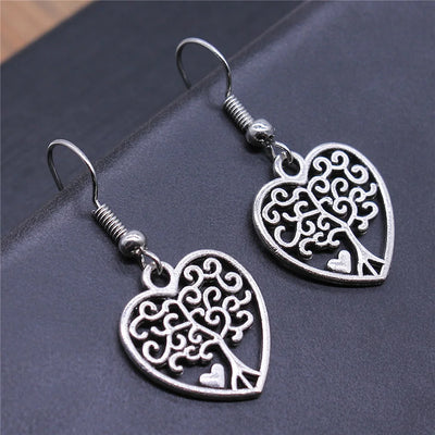 Tree Earring Women Drop Earrings Round Tree Dangle Earrings Women Fashion Jewelry Gift For Women