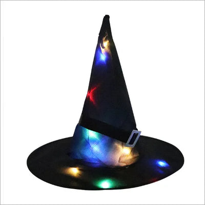 Holiday Party Supplies Halloween Witch Hats Makeup Costumes Props Halloween Decorations for Home День Рождения Декор Witch Hat