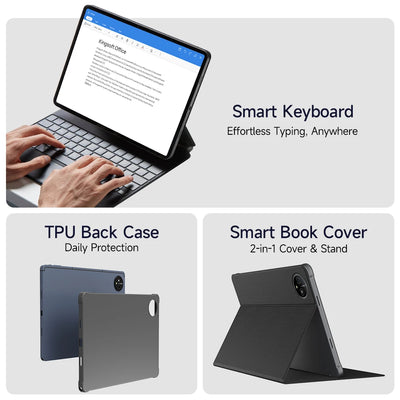 【World Premiere】Ulefone Tab A11 Tablet, 11‘’ ,Up to 12GB RAM (6+6) 128GB/256GB ROM, Unisoc T620, Android 14, 8800mAh 4G Tablet