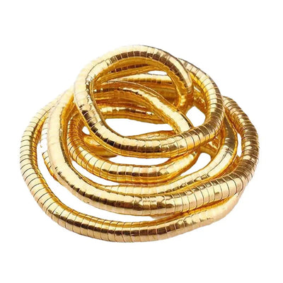 Bendable Snake Necklace Snake Chain Neck Wearing Bendable Necklace Costume Jewelry Cool Snake Accessories For Family Friends