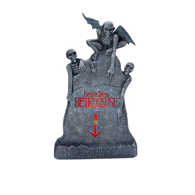 2024 Halloween Home Decoration Luminous Resin Skeleton Tombstone Graveyard Decor Skeleton Horror Haunted House Party Prank