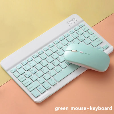 Bluetooth Keyboard and Mouse For iPad Xiaomi Samsung Huawei Phone Tablet Slim Mini Wireless Keyboard For Android IOS Windows