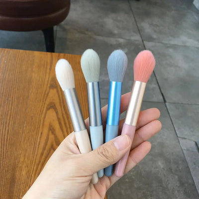 8PCS Macaron Makeup Brushes Set Eye Shadow Foundation Women Cosmetic Brush DIY Blush Powder Blending Beauty Soft Make Up Tools